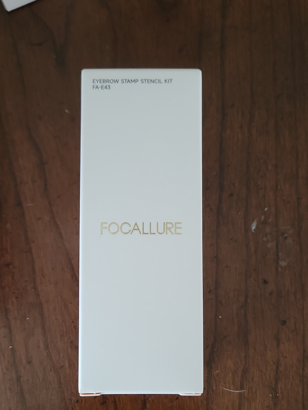 Focallure eyebrow stamp stencil kit in Black